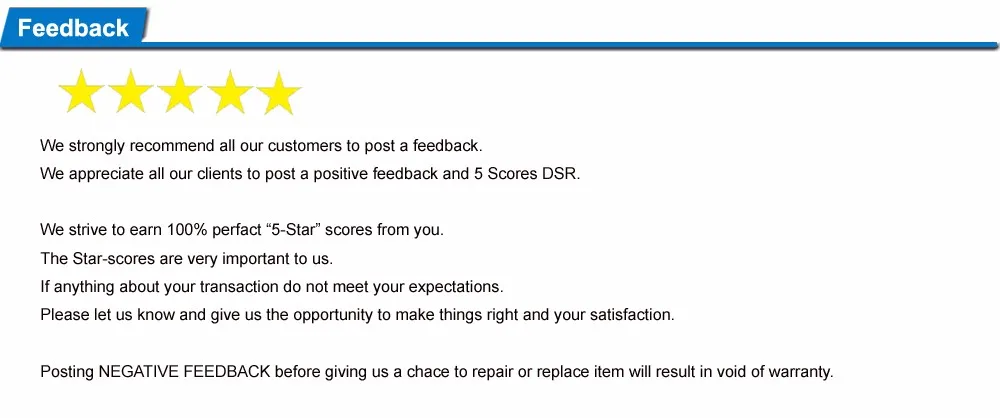 feedback