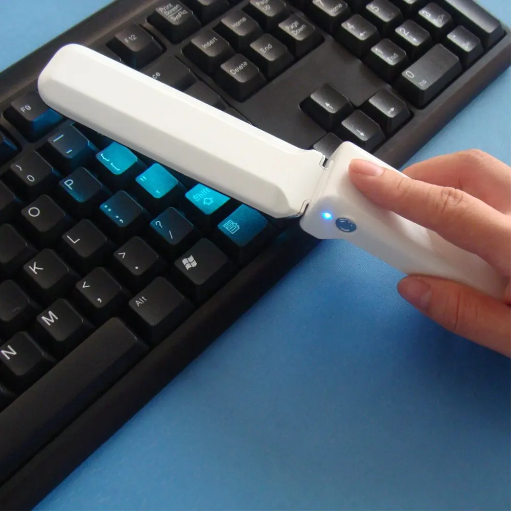 Светодиодная УФ лампа без озона ручной складной ультрафиолетовый кварцевый