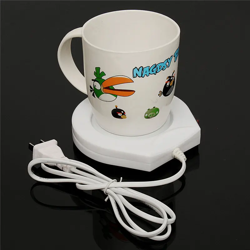 Buy White Electric Powered Drink Cup Warmer Pad 220v