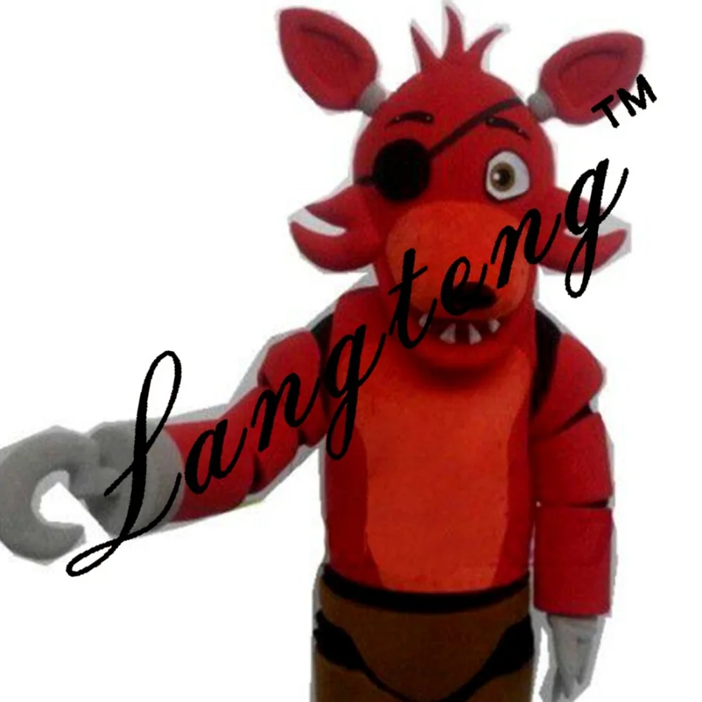 Five Nights At Freddy's Fnaf жуткая игрушка Красный Лисий маскоты костюмы для взрослых Рождество Хэллоуин наряд 2019New
