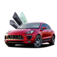 1,52x10 м/рулон Высокая УФ-устойчивость 99% 2 слоя 20% VLT Анти-Царапины нано керамическая Тонировочная оконная пленка