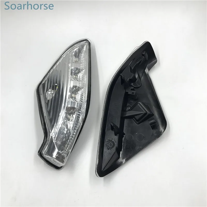 Soarhorse автомобиля боковое зеркало заднего вида светодиодный указатель поворота индикаторная лампа для buick Лакросс 2009 2010 2011 2012 2013