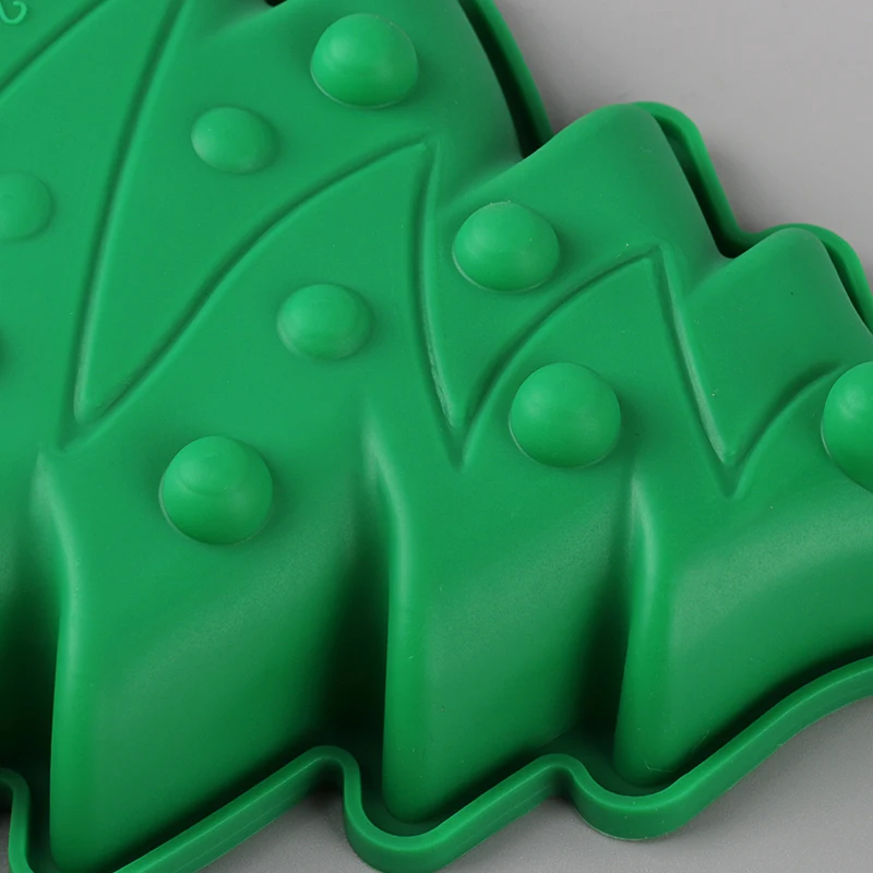 Силиконовая форма в форме рождественской елки для украшения торта инструменты