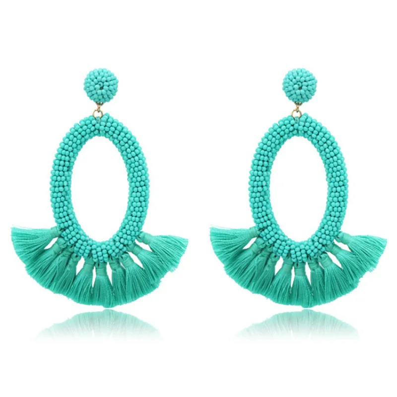 Серьги с жемчугом в европейском и американском стиле крупные двусторонние