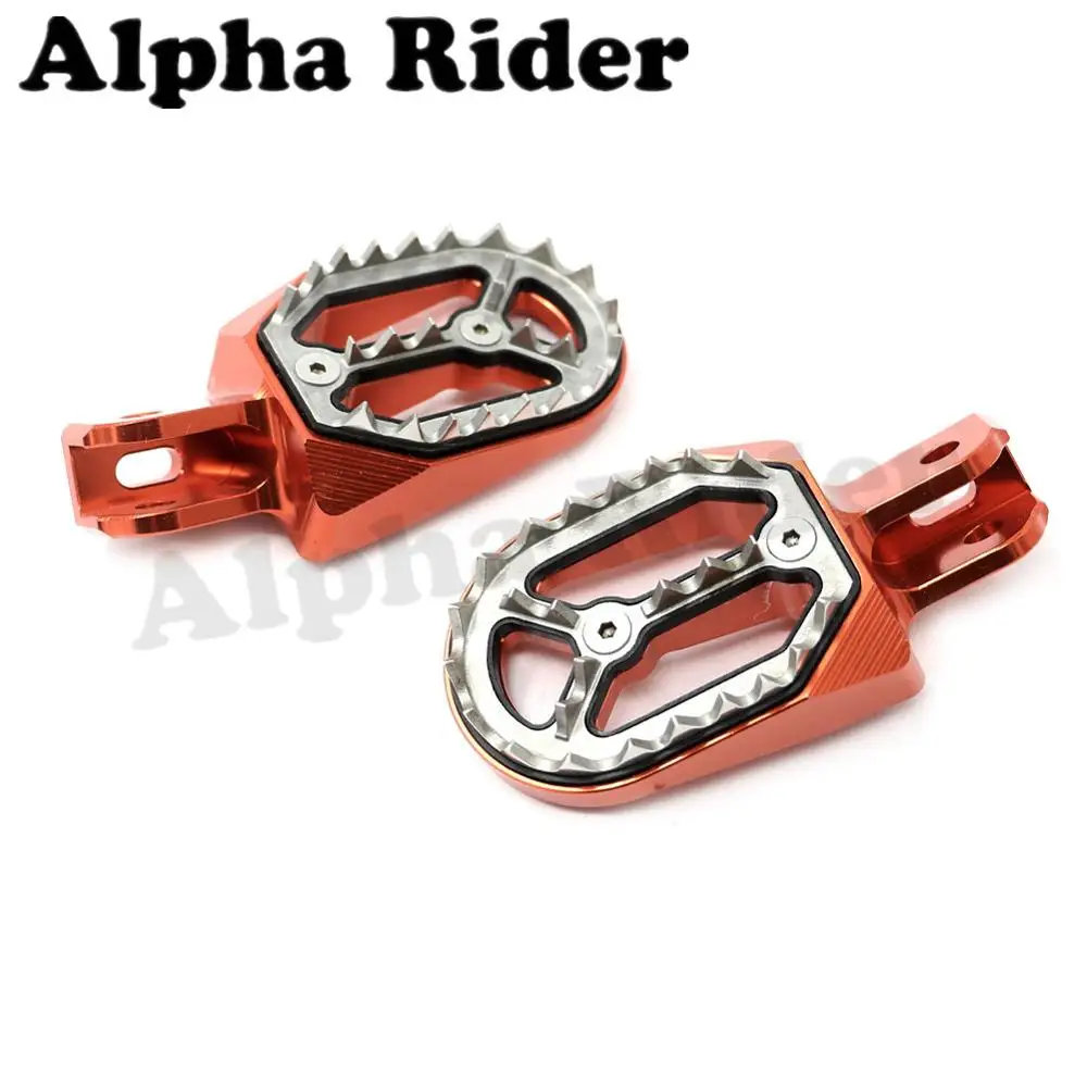 CNC Алюминий подножка мотоцикла Подножка для Honda CRF230L 2003-2009 CRF230F 2005- внедорожные Мотокросс датчик давления мотоцикл для езды по бездорожью