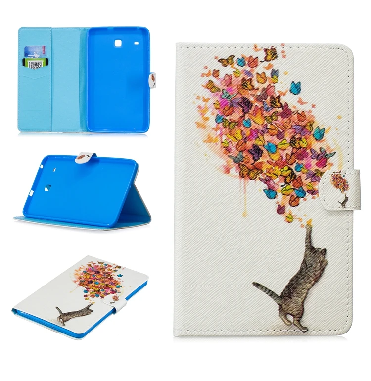Чехол для телефона Etui для Coque samsung Galaxy Tab E 8,0 T375 T377 чехол Кожаный чехол-бумажник с откидной крышкой для samsung Galaxy табе 8,0 T375 Capinha