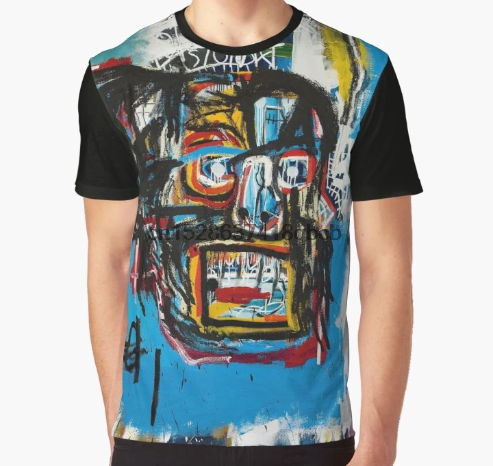 

All Over Print T Shirt Men tshirt Jean-Michel Basquiat Untitled (1982) Artwork Tshirts Posters Prints Tshirts Men Women Kids Bi