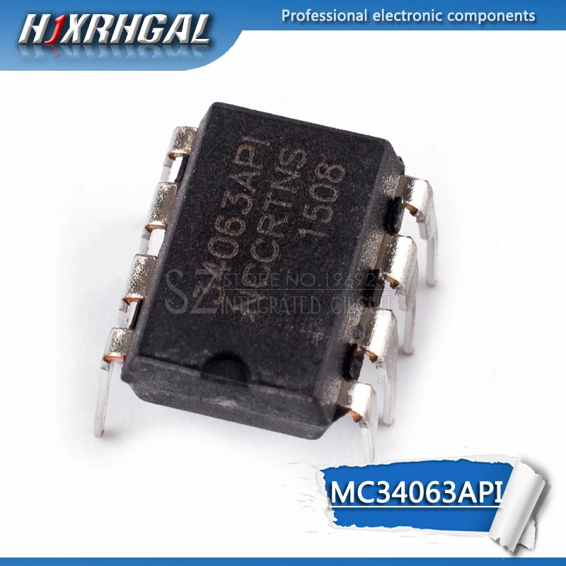 

10pcs MC34063API DIP8 MC34063AP1 DIP MC34063 34063API 34063