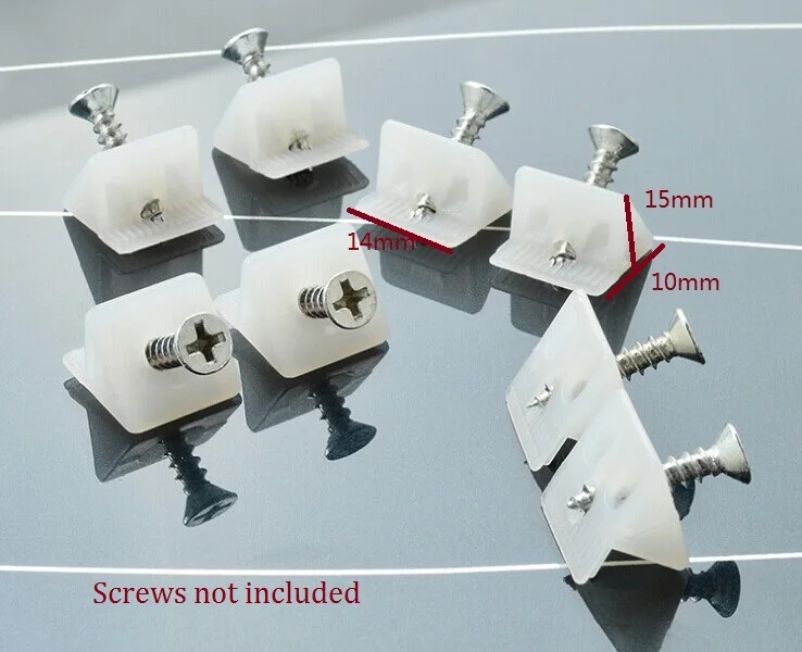 

2000pcs/Lot 45 degree Angle plastic corner bracket block for furniture closet back panel (Without Screws)