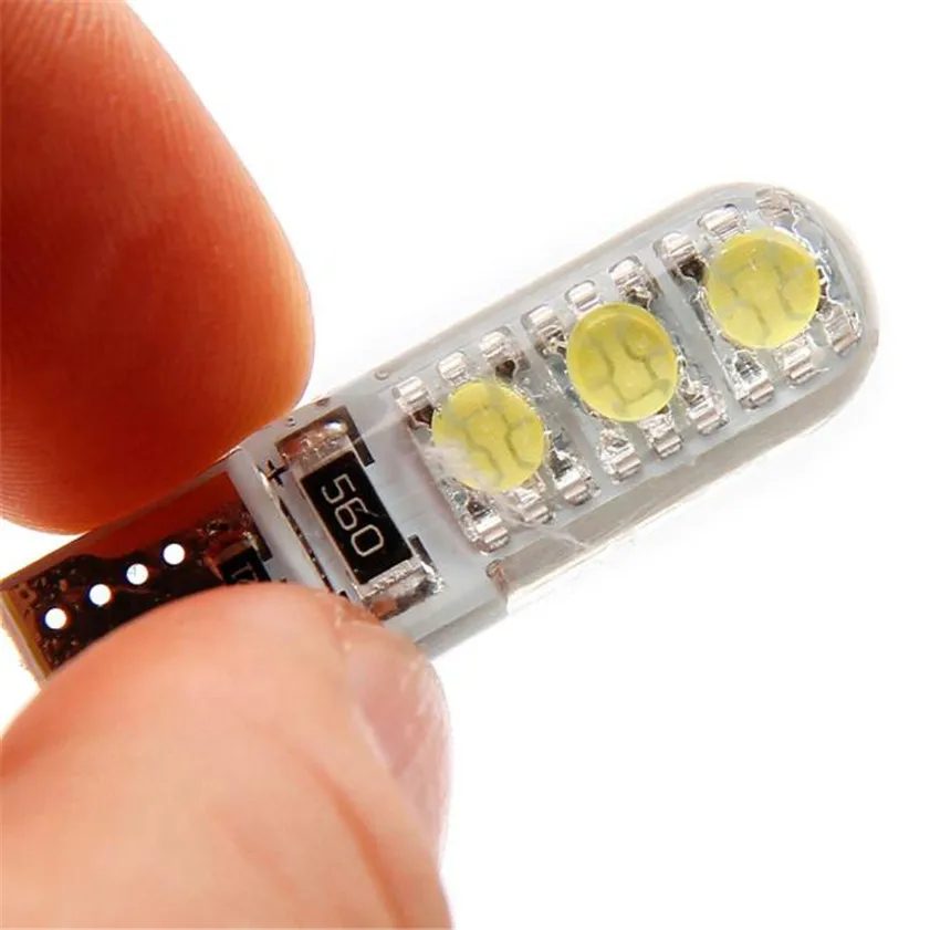 Новинка 2 шт. T10 W5W Водонепроницаемый 5050 6 SMD Клин номерной знак боковой указатель поворота светильник автомобильные аксессуары