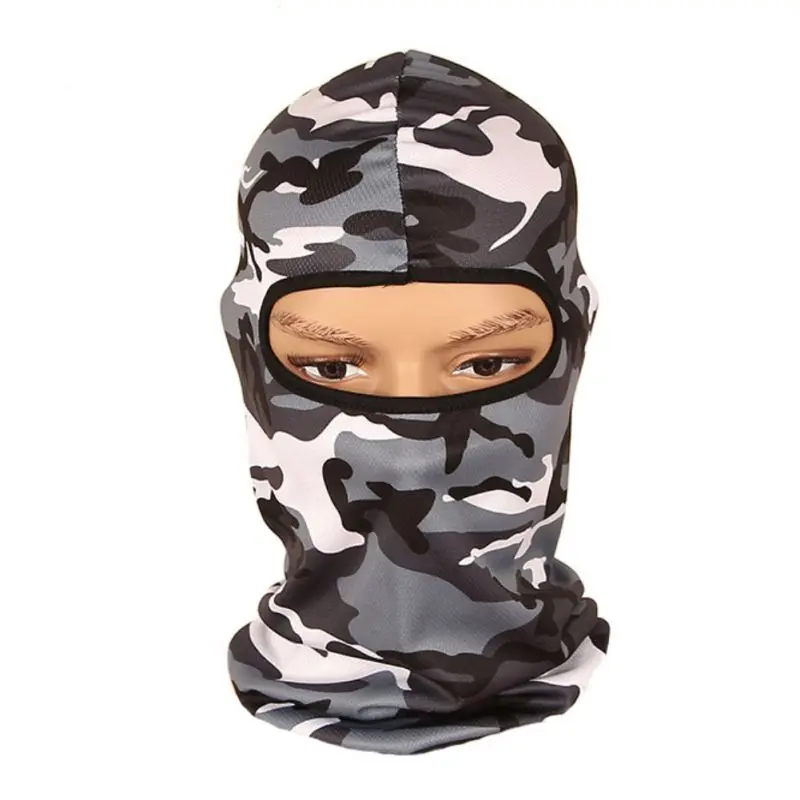 

Tactical Balaclava Hunting Face Mask Military Camo Printing Camouflage Breathable Head Hood Jungle Airsoft riding Mask