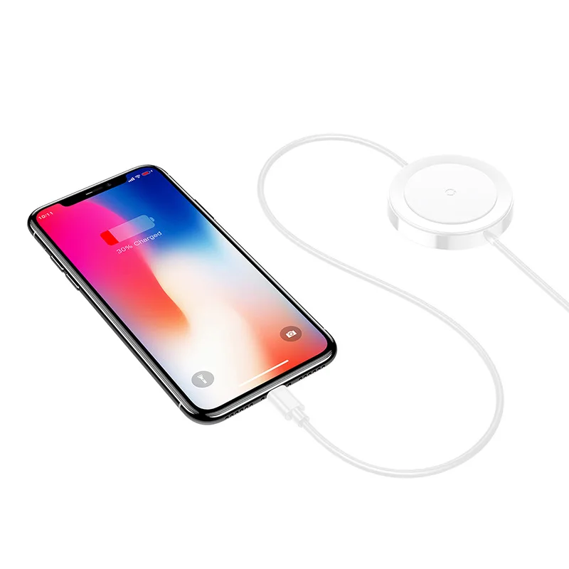 Черное нескользящее Силиконовое основание для iPhone Android проводное+ Беспроводное зарядное устройство 9 Защита белое зарядное устройство cargador de pilas