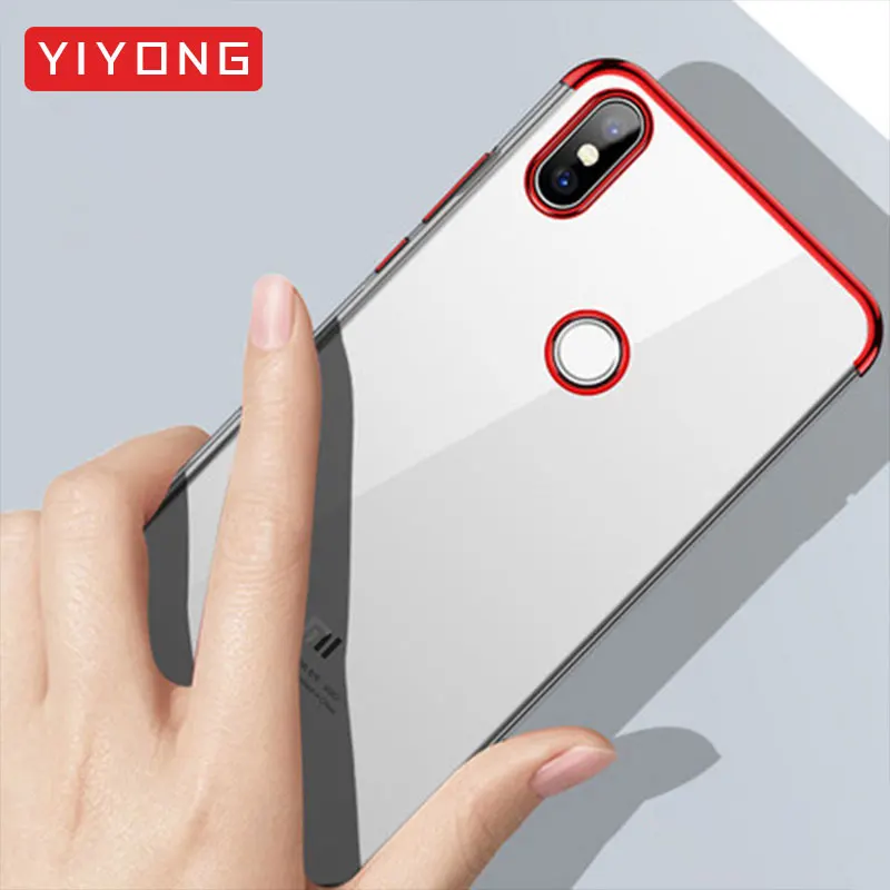 

Xiaomi Mi A2 Case Slim TPU YIYONG Silicone Back Cover Xiaomi Mi A2 Lite Ultra thin Soft Cover Xiami MiA2 Xiomi Mi A2 Lite Case