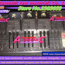 Aoweziic+ новые импортные оригинальные IRFB7437PBF IRFB7437 TO-220 MOS трубка с полевым эффектом 195A 40 V