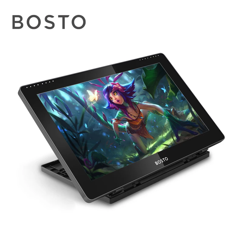 

2019 New Arrival BOSTO 16HD Creative Pen Display Monitor Graphic Tablet Digital Drawing Tablets 8192 Pressure Levels