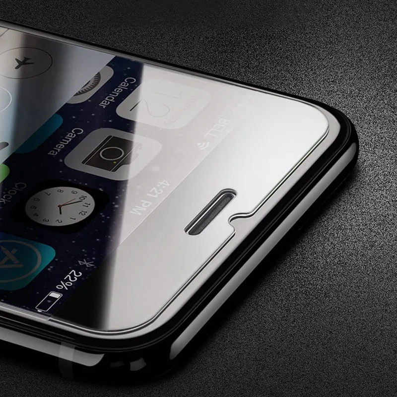 2 шт. в упаковке, закаленное стекло для iphone X XS MAX XR 7 8 6 6S Plus 5 5S SE, Защитная пленка для экрана, взрывобезопасная Противоударная стеклянная пленка