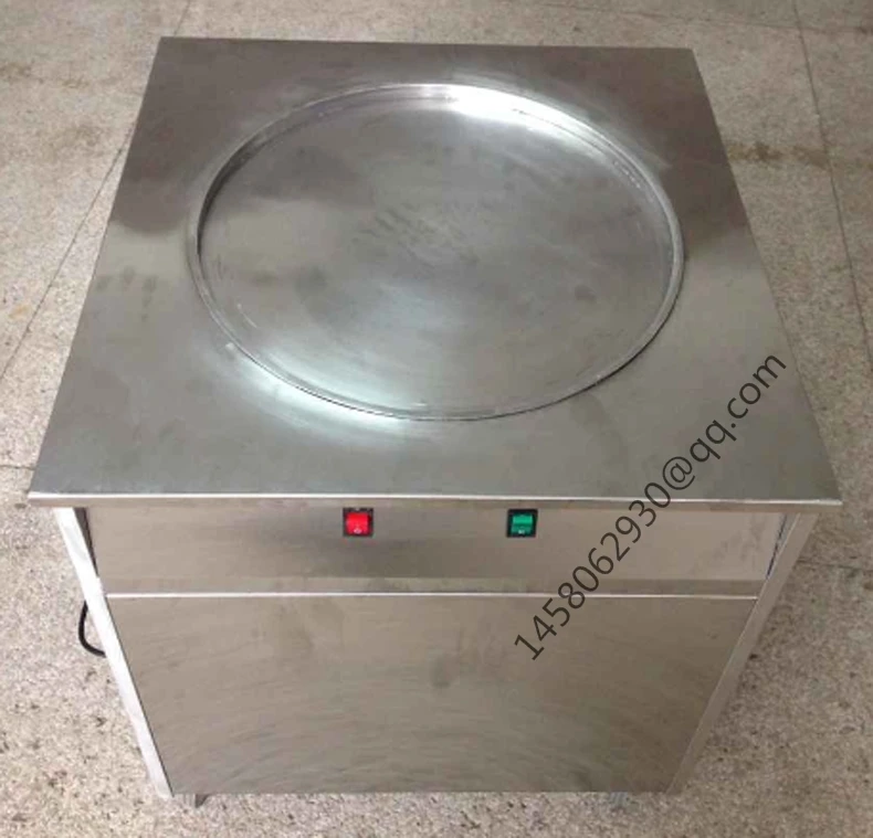 

CE approved Yogurt Frying Machine High Efficiency Ice Cream Roll Single Pan Fried Ice Cream Machine