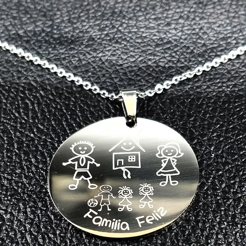 Ожерелье женское из нержавеющей стали серебристого цвета N352S01|stainless steel necklace|steel