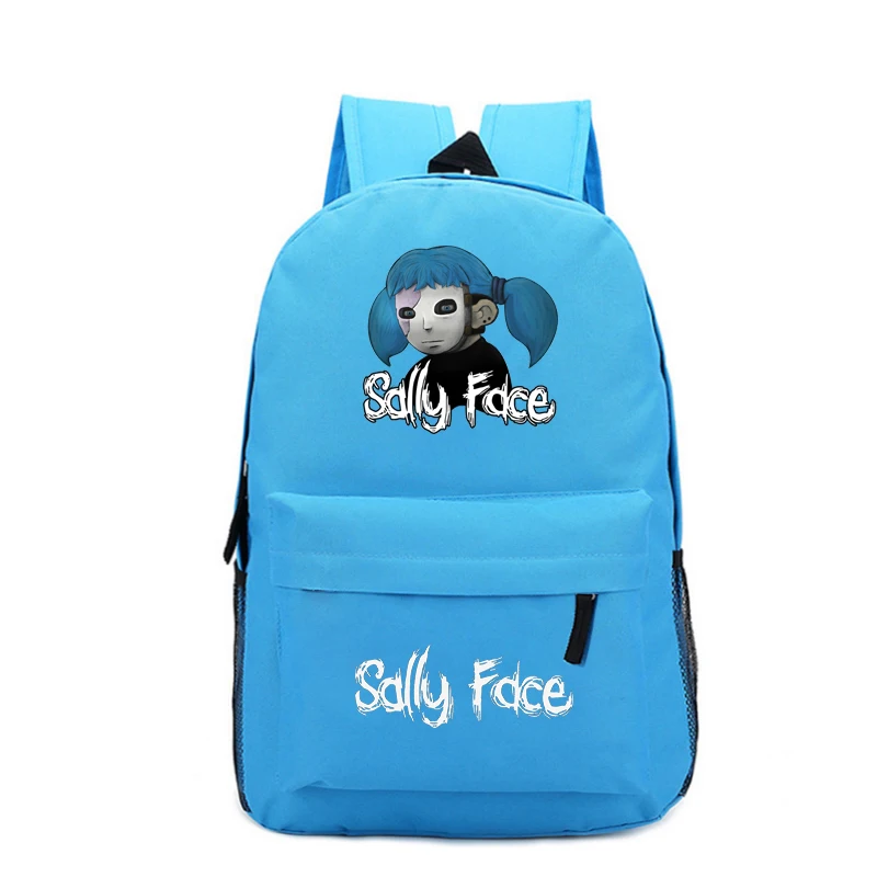20 Высококачественный школьный рюкзак Sally Face, популярные мужские женские сумки для ноутбуков, повседневный рюкзак для мальчиков и девочек-подростков - Цвет: 20