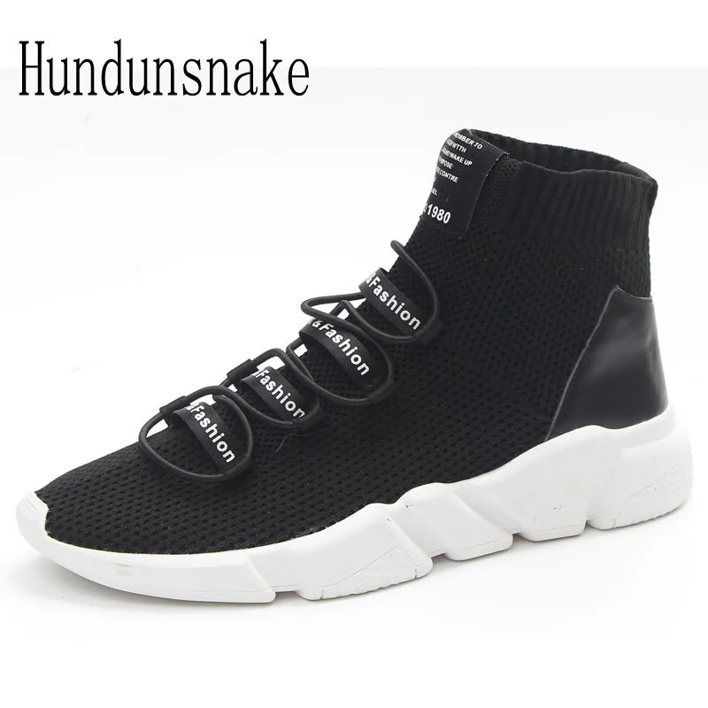 hightop running shoes hundunsnake high top trail sock sneakers black knit hightop running shoes hundunsnake high top trail sock sneakers black knit
