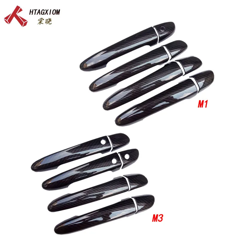 

for Mazda 6 Mazda 6 Gh 2008 2009 2012 Chrome Door Handle Cover Trim Carbon Fiber Car Styling Sticker Auto Accessories 8 Pcs