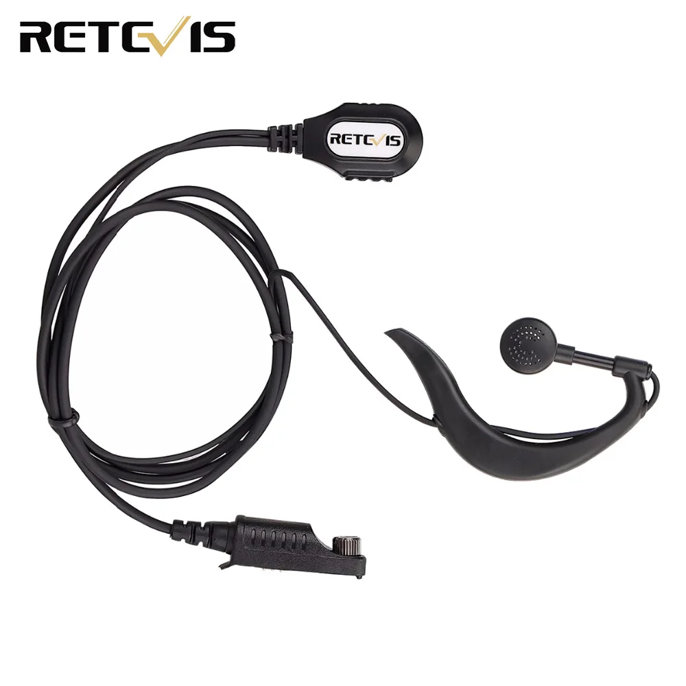 Retevis G-Форма крюка уха микрофон наушник для Retevis RT82 Ailunce HD1 Dual band DMR Радио Walkie Talkie J9127A