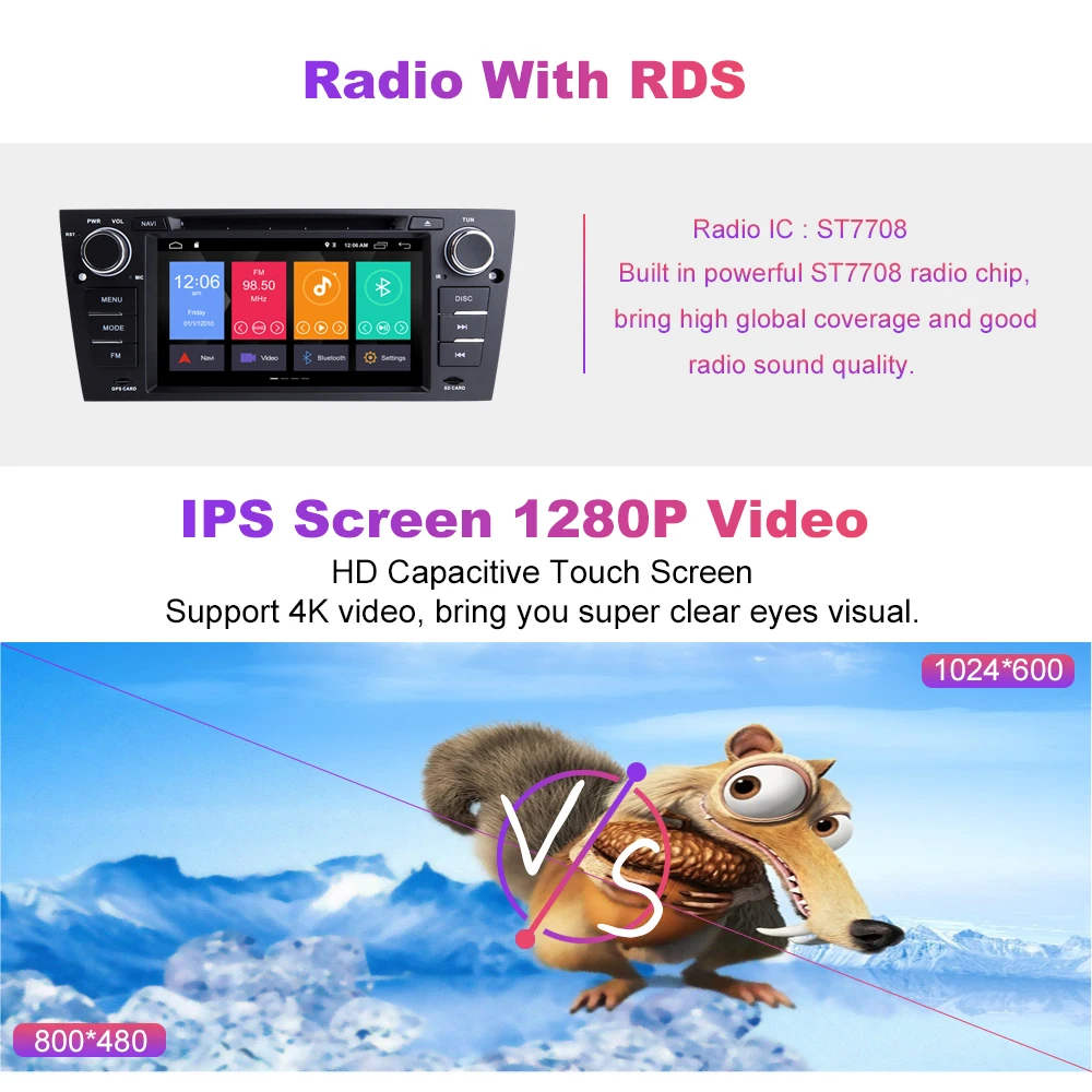 Excellent Xonrich AutoRadio1 Din Android 9.0 Car DVD Player For 3 Series BMW E90/E91/E92/E93 Navigation Head Unit Audio Stereo Wifi 2+32GB 9 Excellent Xonrich AutoRadio1 Din Android 9.0 Car DVD Player For 3 Series BMW E90/E91/E92/E93 Navigation Head Unit Audio Stereo Wifi 2+32GB 9