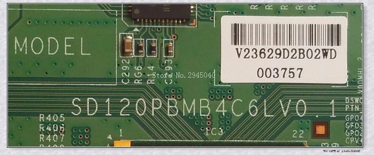 T-CON SD120PBMB4C6LV0.1 оригинальные запасные части