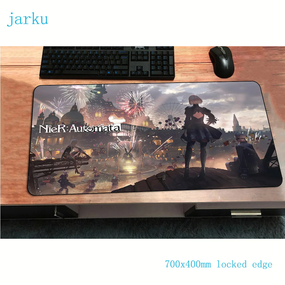 Коврик для мыши nier 700x400x3 мм Настольная компьютерная мышь игровой мат геймпад пк геймер подставка для запястья игровой коврик для мыши офисный коврик для мыши