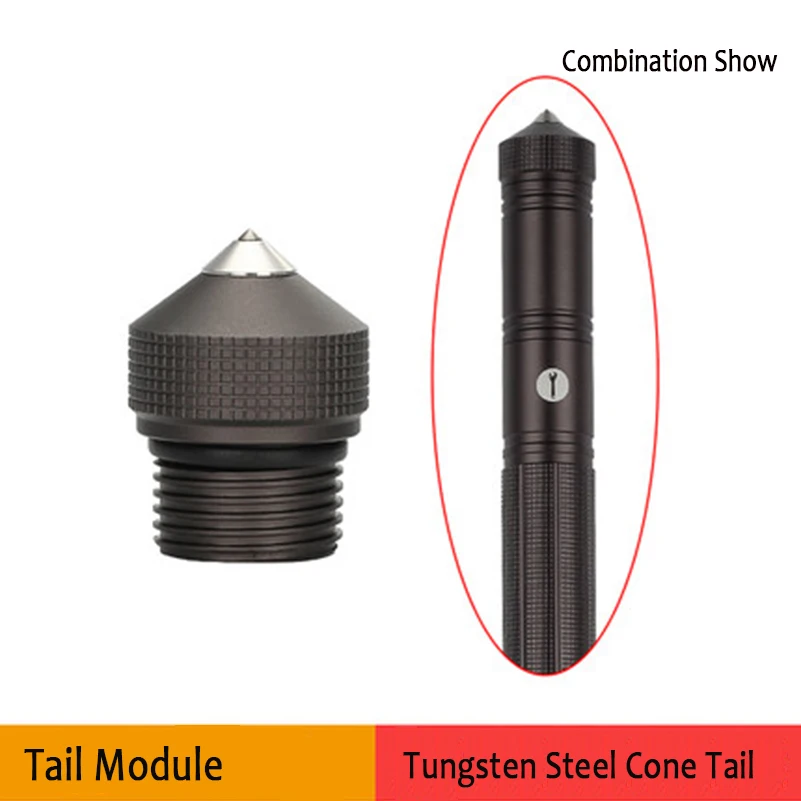 Cone Tail Высокое качество креативный DIY открытый кемпинг палка для пеших прогулок многофункциональная домашняя защита стержень для походов аварийный автомобиль инструмент для выживания - Цвет: Cone Tail
