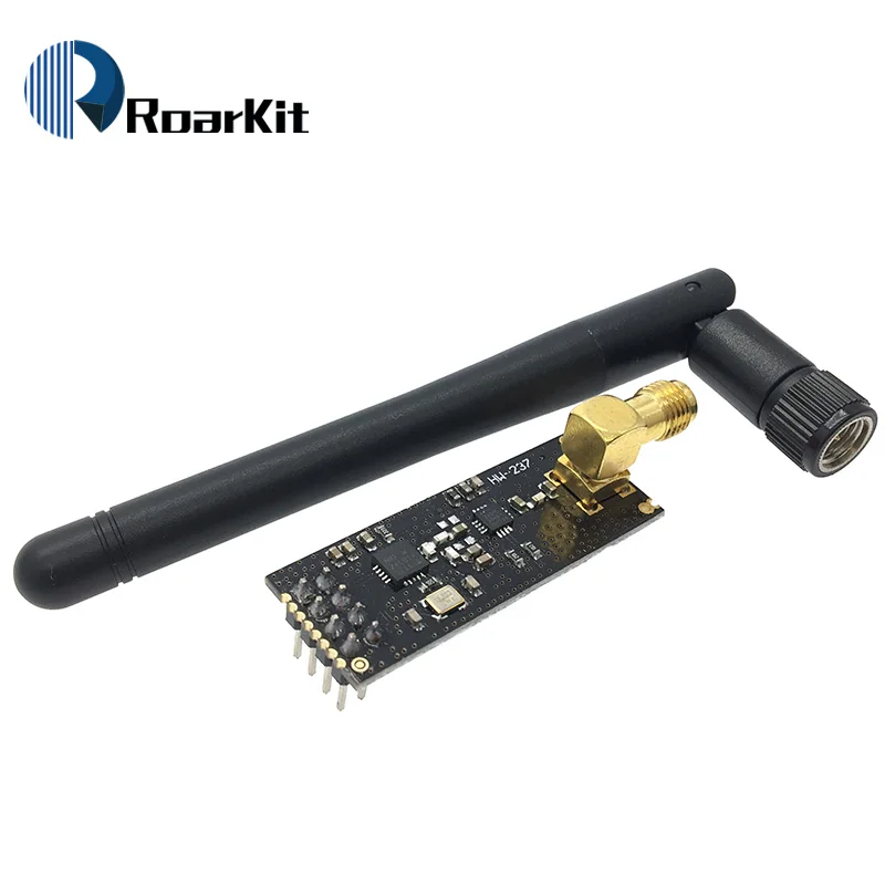 

Smart Electronics 1Set 2.4G 1100 Meters Long Distance NRF24L01+PA+LNA Wireless Transceiver Communication Modules With Antenna