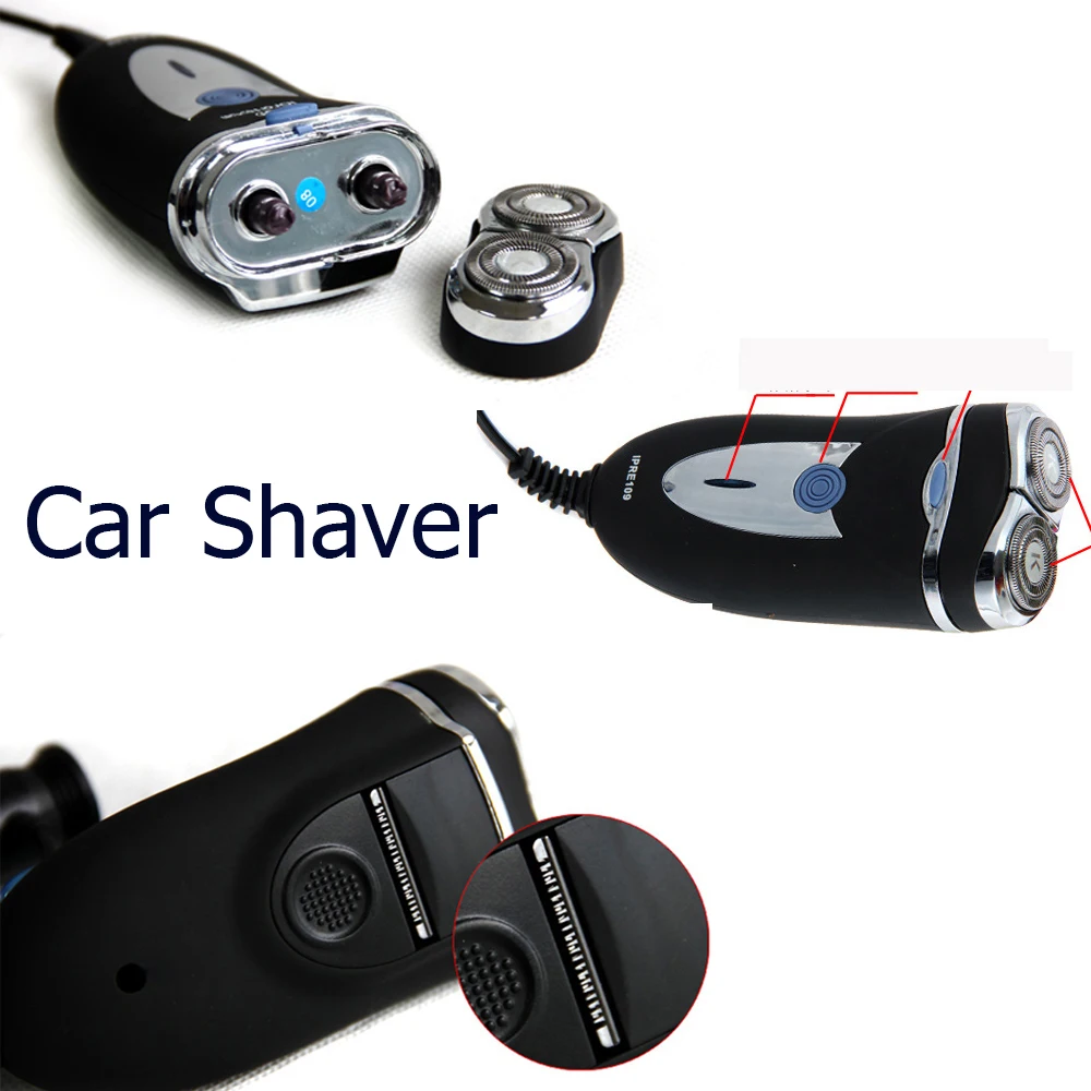 

Car Fast Charging Electric Shaver For Men Rechargeable Men's Beard Trimmer Shaving Razor Machine bicyclic speed foil 12-24V