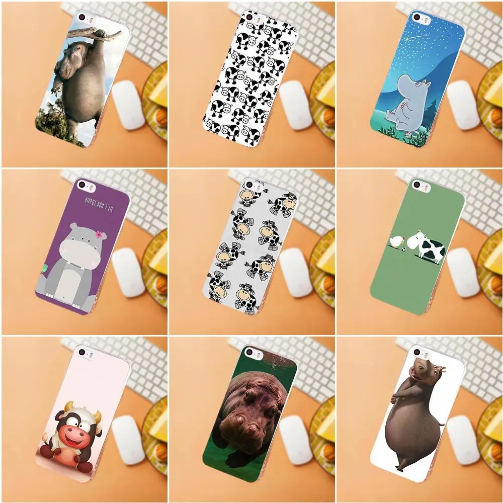 

Maerknon For Samsung Galaxy A3 A5 A7 J1 J2 J3 J5 J7 2015 2016 2017 Soft TPU Cases Fundas Aninal Hippo Cow Cartoon