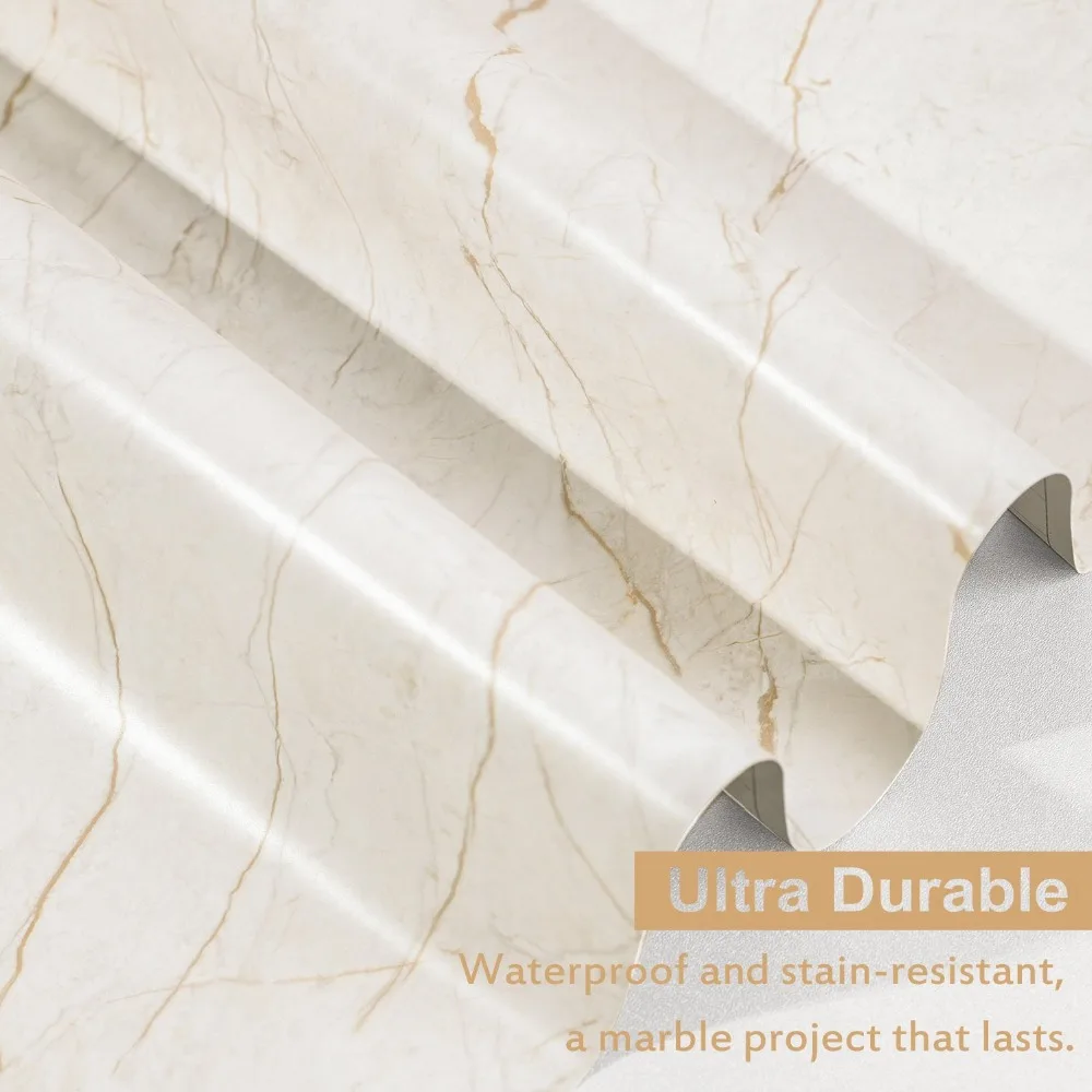 2 рулона виниловой пленки мраморная контактная бумага самоклеящаяся для стола