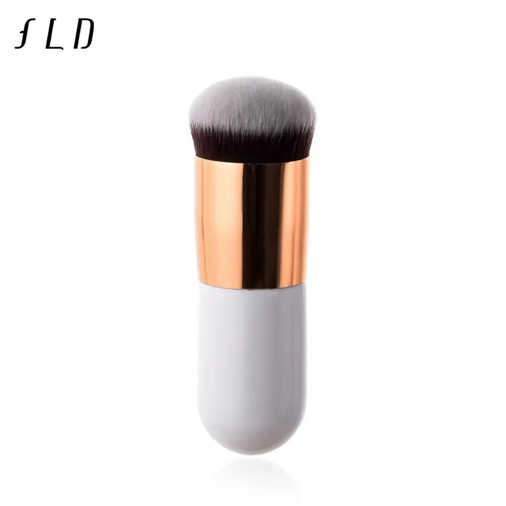 Style 3 FLD Для скульптуры лица, макияж, кисть для пудры, снизу, золотой, розовый, профессиональный женский набор косметических инструментов, основа для макияжа, кисть для лица - Handle Color: Style 3