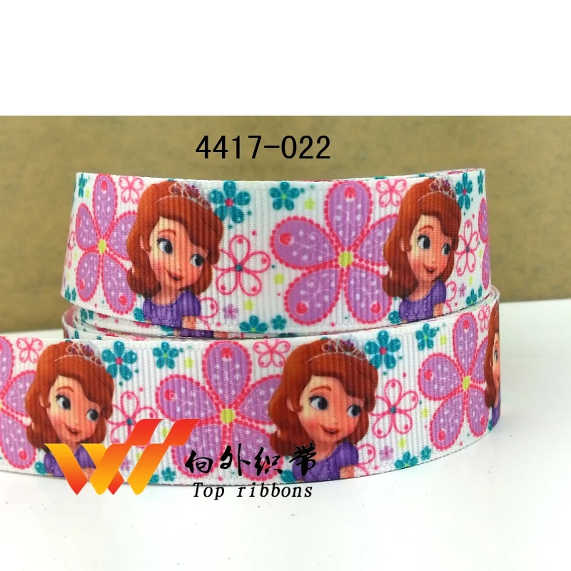 50 ярдов в Размер напечатанный grosgrain ленты 4417