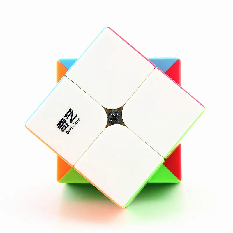 QiYi QI DI S 2x2x2 волшебный куб без наклеек QIDI карманные скоростные кубики Профессиональный кубик-Головоломка Развивающие игрушки для детей