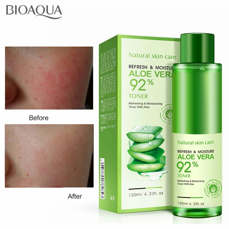“ Poros de Controle de Óleo ml Bioaqua Natural Aloe Vera