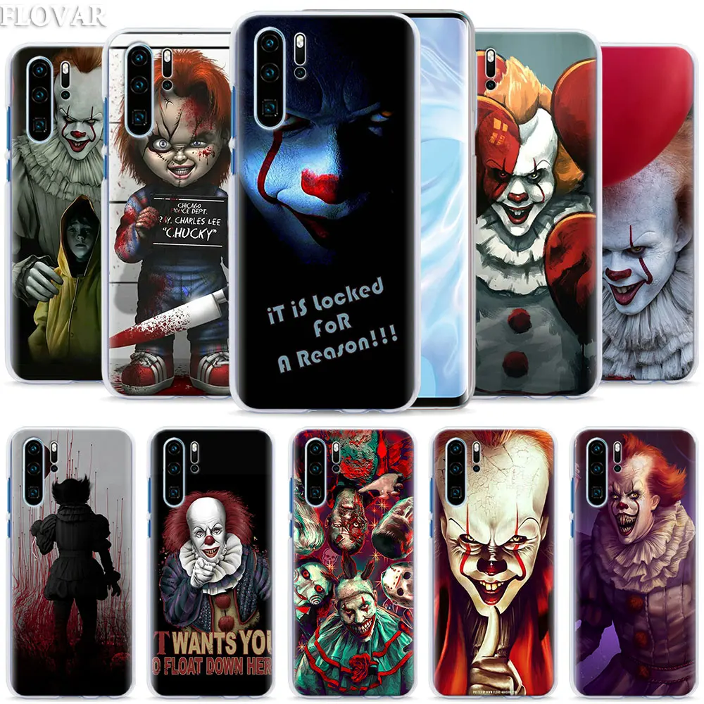 

Pennywise The Clown Horror Phone Case coque for Huawei P30 Pro P10 P20 P30 Lite P8 P9 Lite P Smart Plus case