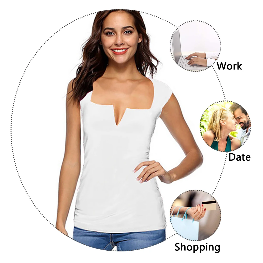 HEFLASHOR топы без рукавов женские летние с открытой спиной сексуальные на бретелях