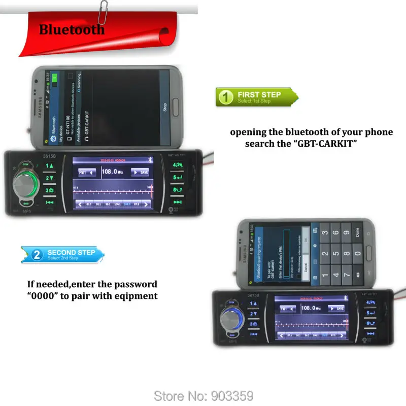 MP5 Bluetooth/hands free/USB/TFT монитор Автомобильная камера заднего вида монитор беспроводной передатчик приемник