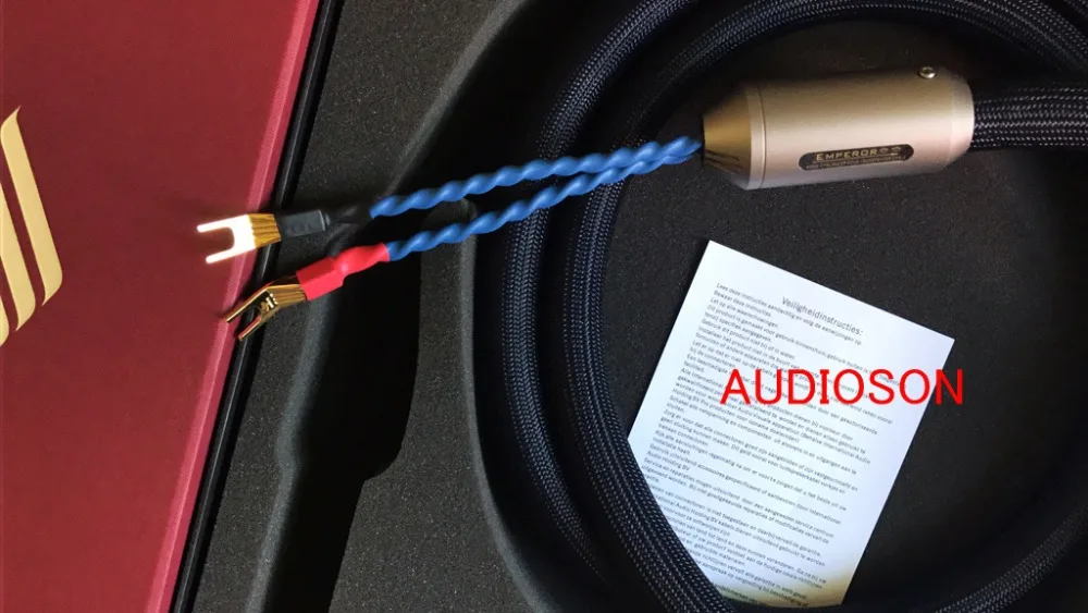 

Hi-End Siltech G7 Emperor Double Crown speaker cable european version