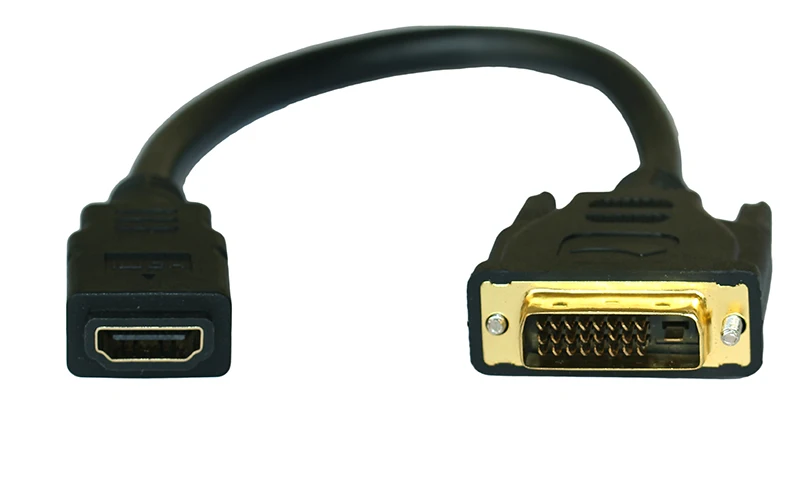 HDMI мужского DVI 24+ 1 мужчина к HDMI Женский Кабель-адаптер для ЖК-дисплей DVD HDTV xbox PS3