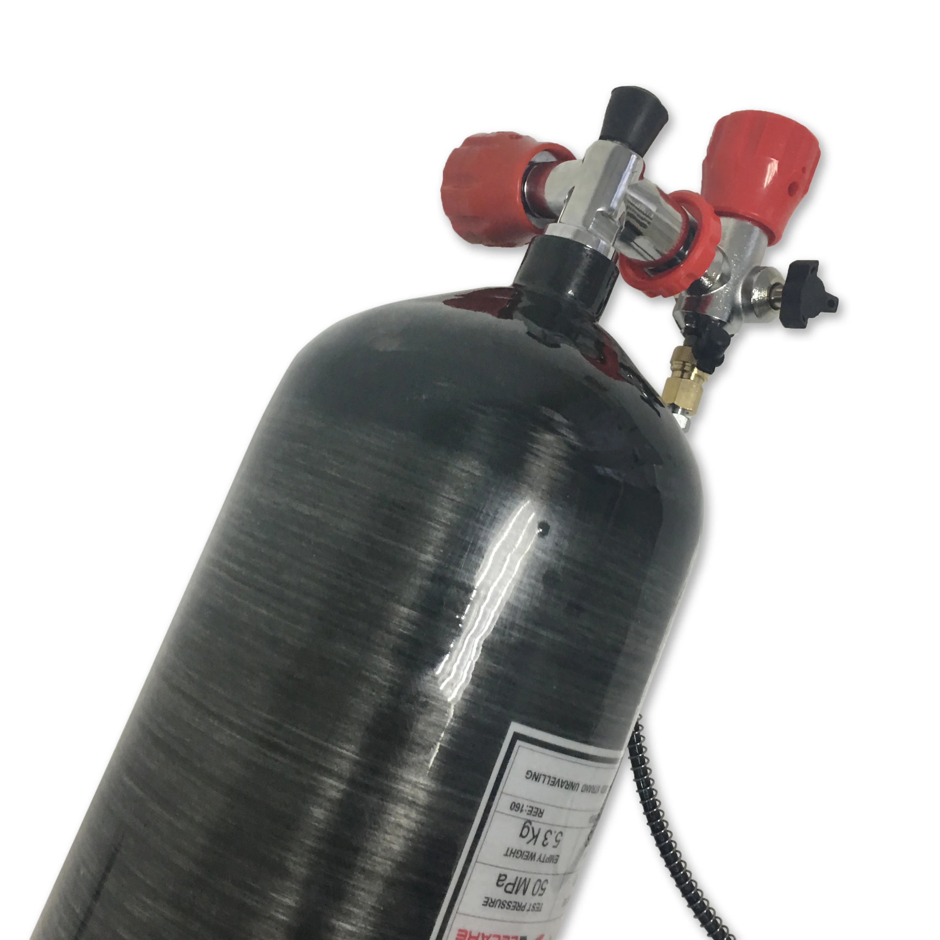 AC309101 9L цилиндр сжатого воздуха 300bar/30mpa углеродное волокно с PCP набор пополнения