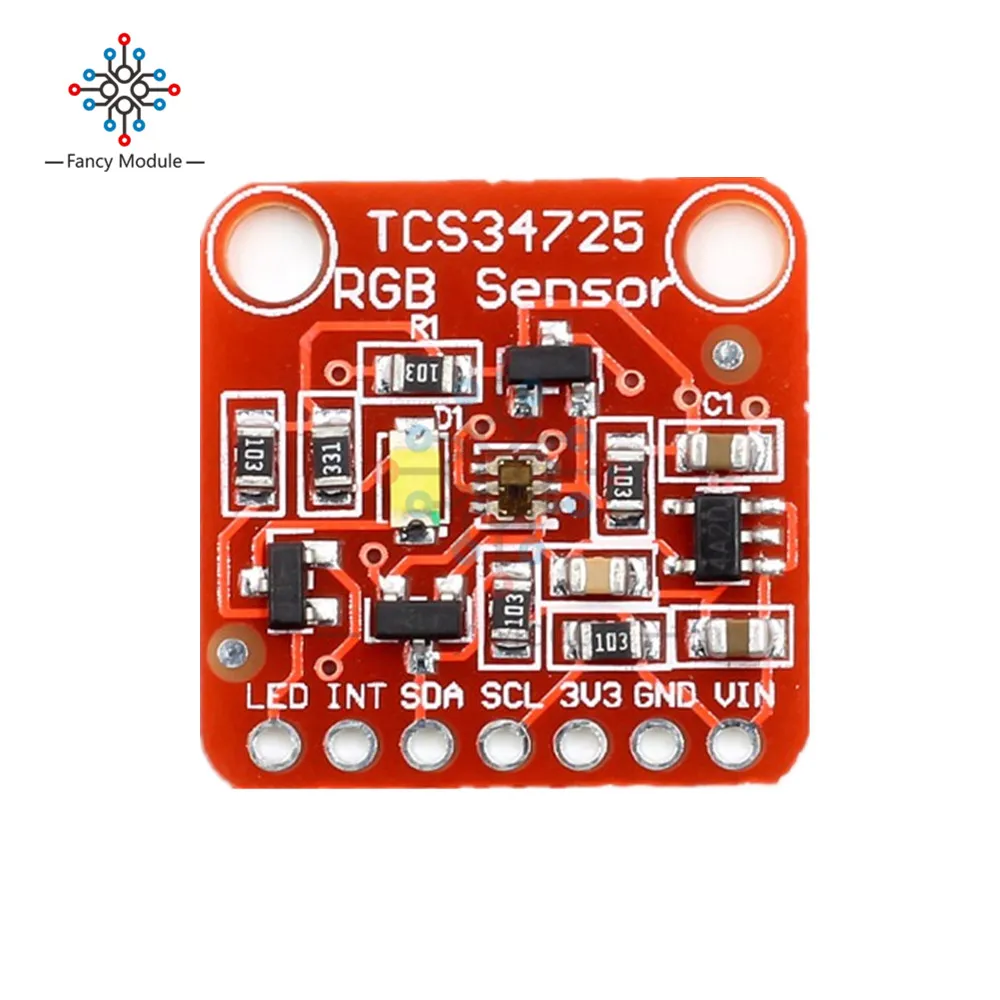 TCS34725 цветной датчик RGB модуль макетной платы датчика цвета