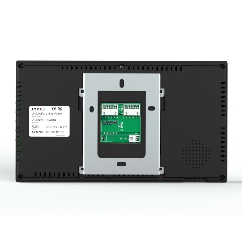 SmartYIBA 7 ''дюймовый ЖК-видео домофон система безопасности одна камера+ три монитора RFID сенсорная кнопка разблокировки ночного видения