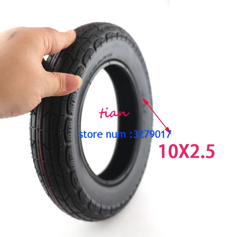 

free shipping10 inch Pneumatic 10x2.50 Tire fits Electric Scooter and Speedway 3 with inner tube 10x2.5 inflatable Tyre