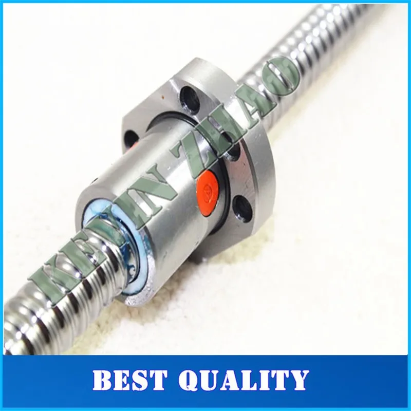 16 мм 1610 ШВП проката C7 ballscrew SFU1610 1400 мм с одним 1610 фланец, гайка для ЧПУ части