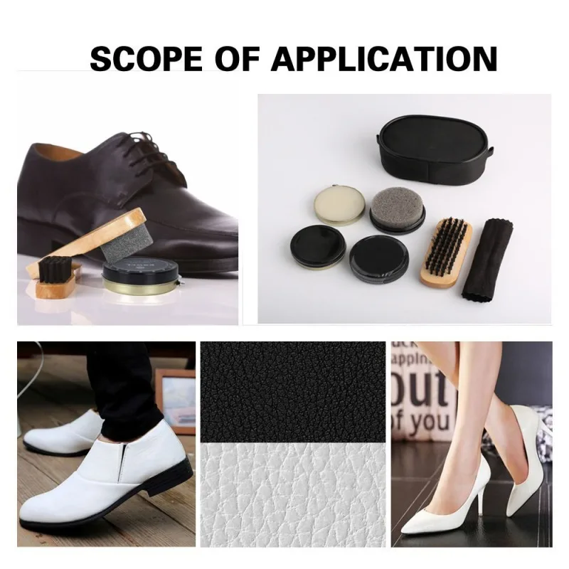neutral shoe polish on black shoes