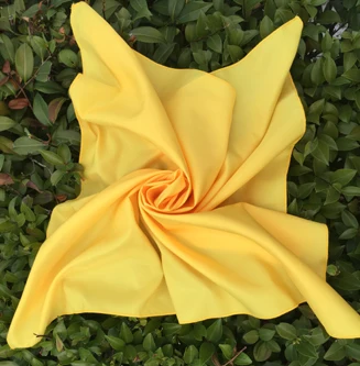 Yellow 15 цветов сплошной 72 см x 72 см квадратный шарф полиэстер шарф - Цвет: Yellow